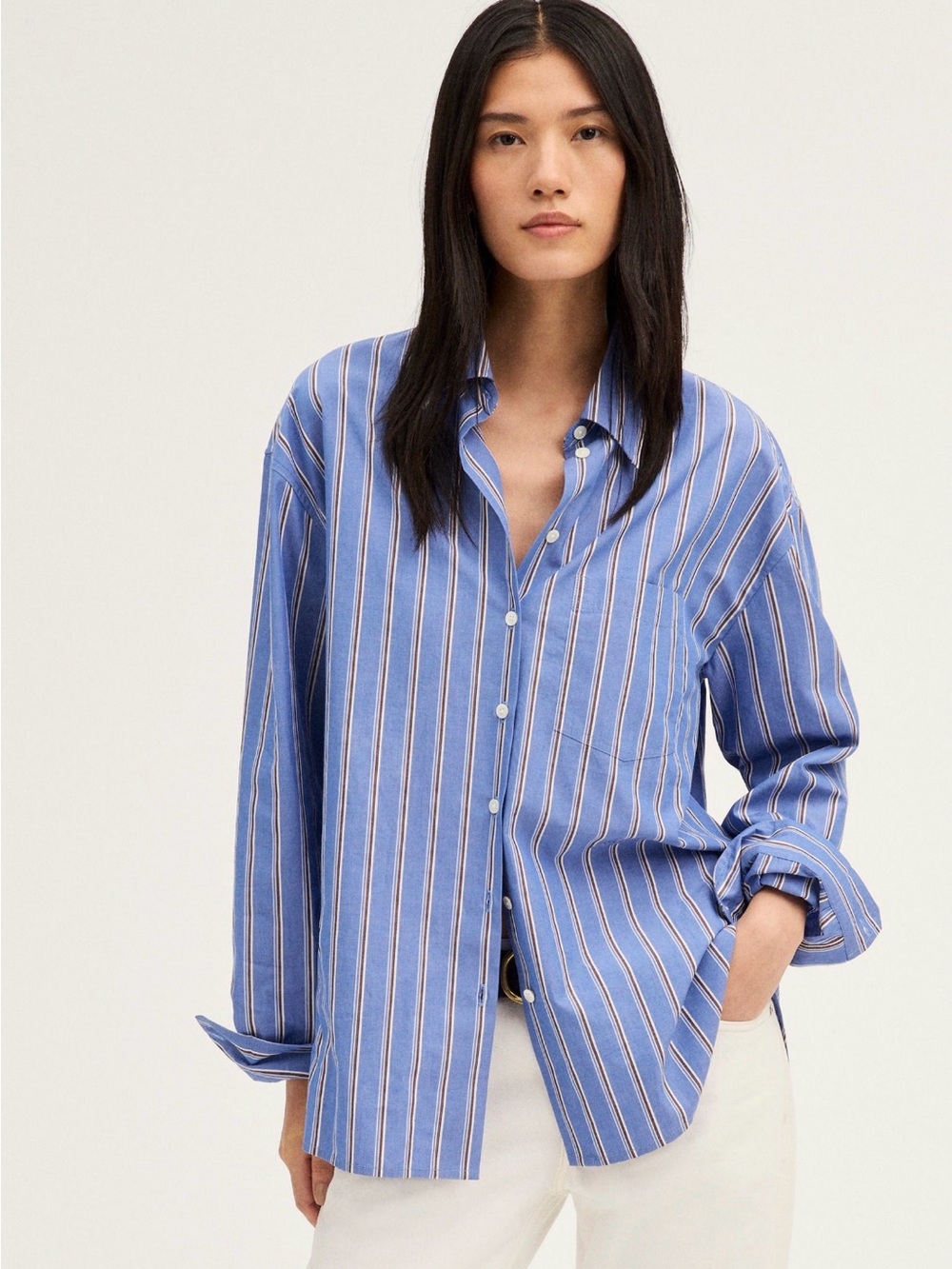 Madewell The Easy Shirt in Poplin